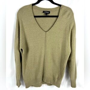 Express Relaxed Long Sleeve Sweater XS
